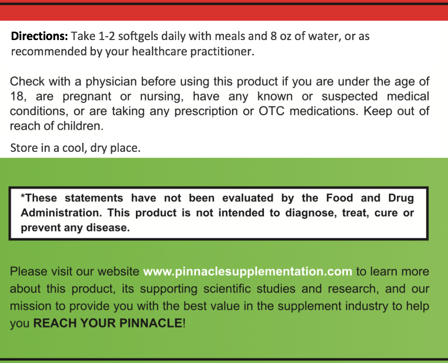 The Pinnacle Omega-3